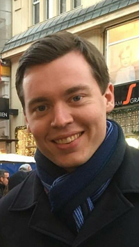 Portrett av Stian Bahr Sandmo